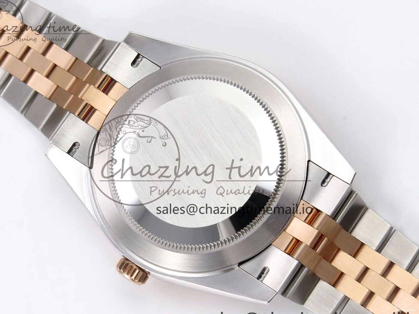 0214 DateJust 41 126331 ARF 1:1 Best Edition 904L Steel Gray Dial Green Roman Marker on SS RG Jubilee Bracelet SH3235（Gain Weight） FastDry 1103